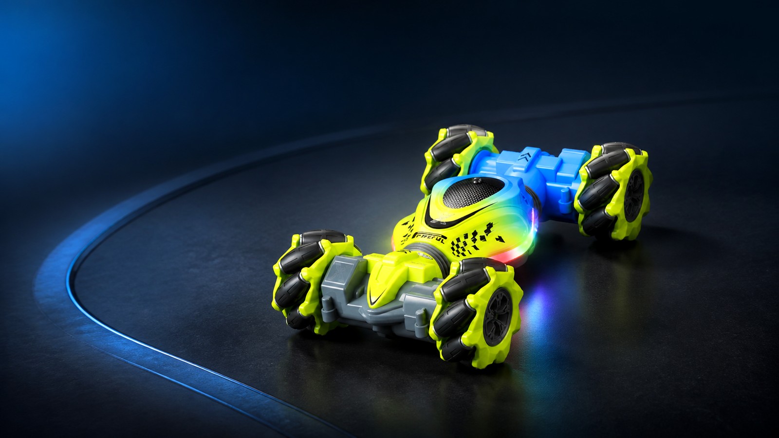 Stunt lab RC vehicle range