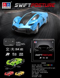 1/64 4WD Drift RC Sports Car with Lights (cts352404)