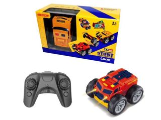 Remote Control Fire&rescue Car 2 in 1 Double Sided RC Stunt Car with 360 Flip RC car RC