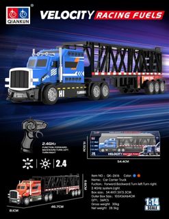 1/14 4-Channel RC Tractor-Trailer with Lights (cts352395)