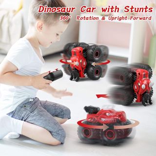 2.4g Remote Control Car 360 Rolling Double Side Running Watch Control Stunt Hand